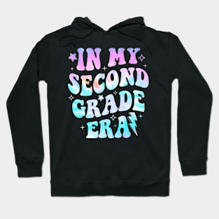 Back to School In My 2nd Second Grade Era Teacher Kids Hoodie